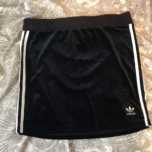 Black Adidas skirt